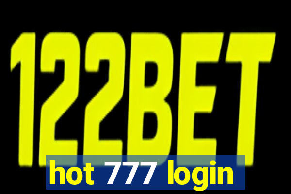 hot 777 login